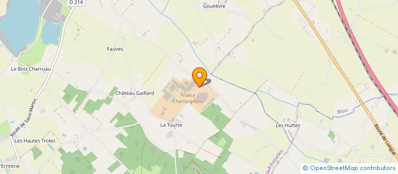 localisation de l'entreprise SCA CHAMPIGNONNIERE DE ROU MARSON à LONGUE-JUMELLES