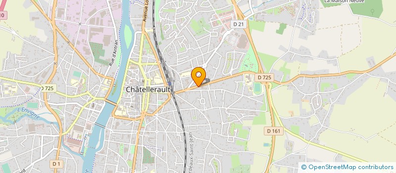 localisation de l'entreprise SCA CHAMPIGNONNISTE REUNIS à CHATELLERAULT