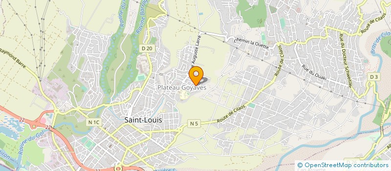localisation de l'entreprise SCA CPL BELLEVUE à SAINT-LOUIS