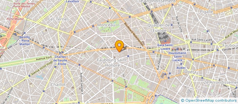localisation de l'entreprise SCA DE BOURGFONTAINE à PARIS