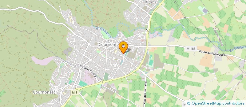 localisation de l'entreprise SCA DE L ABBE RAYAN  COURNONTERRAL