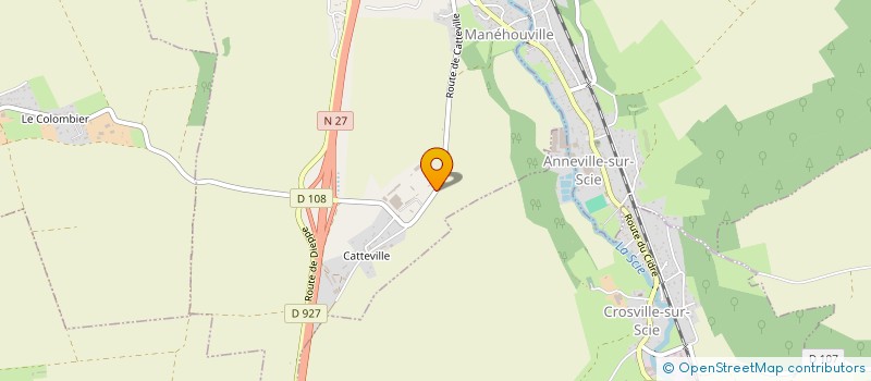 localisation de l'entreprise SCA DE LA TOUR  MANEHOUVILLE