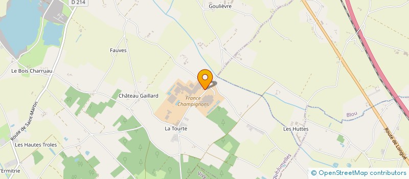 localisation de l'entreprise SCA DES CHAMPIGNONNIERES DU MOULIN à LONGUE-JUMELLES