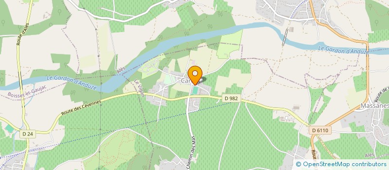 localisation de l'entreprise SCA DES VIGNERONS DE CARDET à CARDET