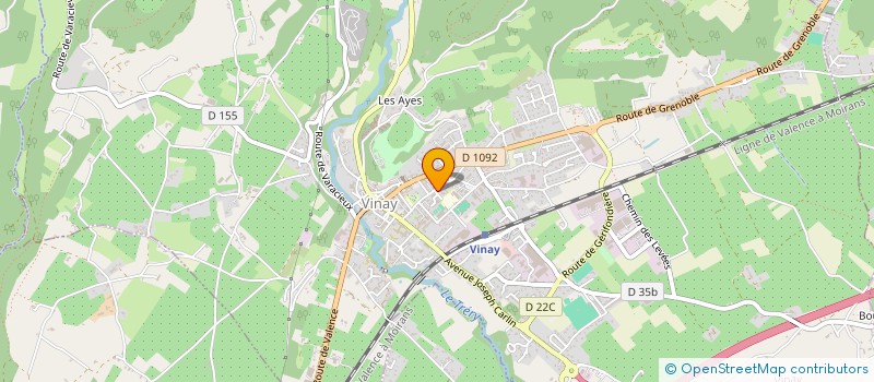 localisation de l'entreprise SCA DU 8 MAI 1945  VINAY