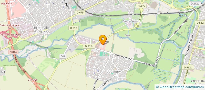 localisation de l'entreprise SCA DU CENTRE COMMERCIAL DU LONG COURS  LOUVIGNY