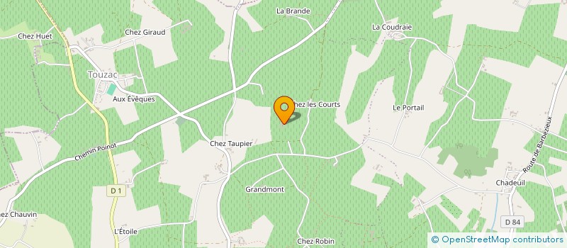 localisation de l'entreprise SCA DU PONANT à BELLEVIGNE
