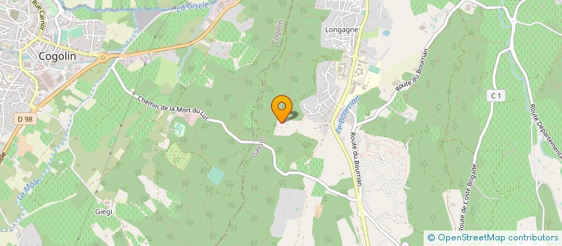 localisation de l'entreprise SCA DU QUANDALLE à GASSIN