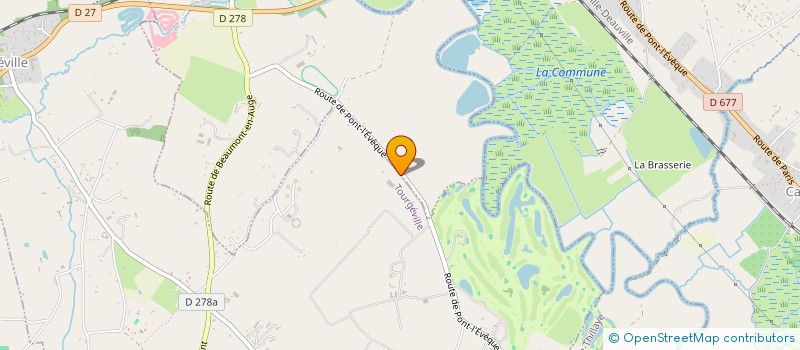 localisation de l'entreprise SCA ELEVAGE DE TOURGEVILLE  TOURGEVILLE