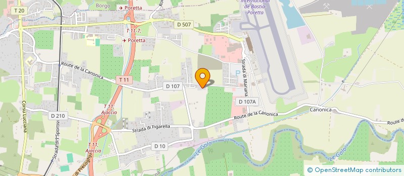 localisation de l'entreprise SCA FOURNY UNBEKANDI à BORGO