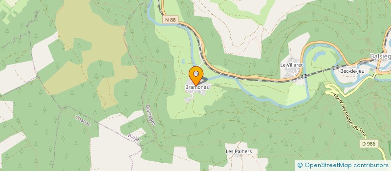 localisation de l'entreprise SCA FROMAGERIE DU RANDON à CHASTEL-NOUVEL