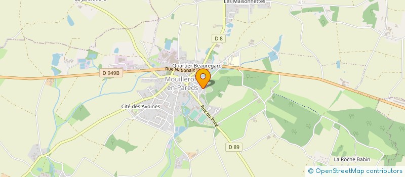 localisation de l'entreprise SCA GEORGES RIPAUD à CHEFFOIS