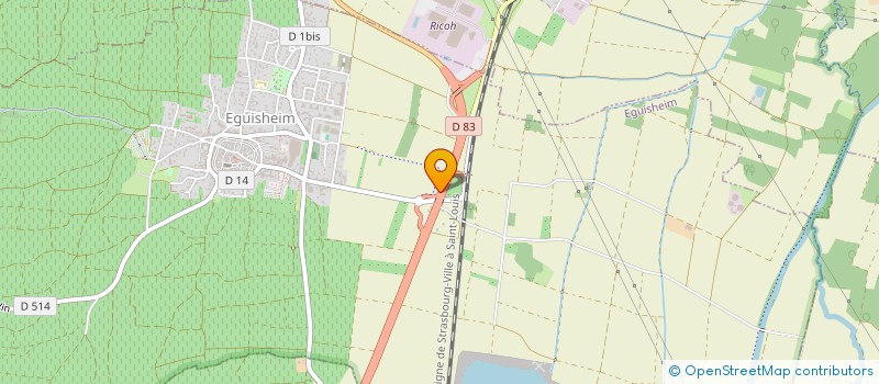 localisation de l'entreprise SCA HARTZ  HATTSTATT