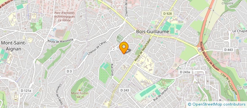 localisation de l'entreprise SCA HERBEUSE à BOIS-GUILLAUME
