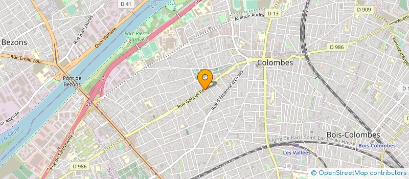 localisation de l'entreprise SCA INSTALL à COLOMBES