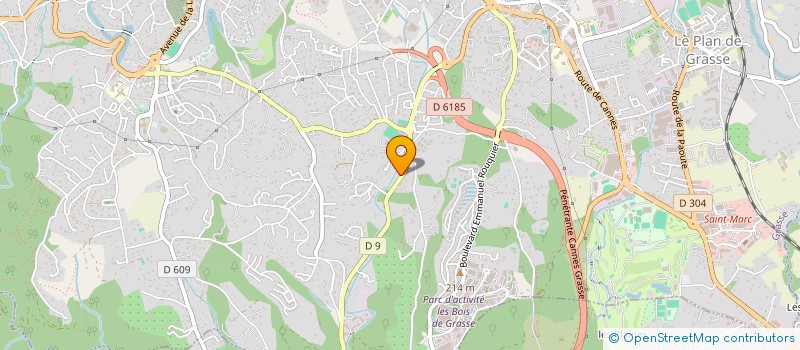 localisation de l'entreprise SCA INVEST  GRASSE