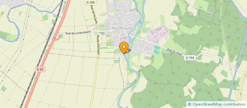 localisation de l'entreprise SCA KRETZ ET FILS  OSTHOUSE