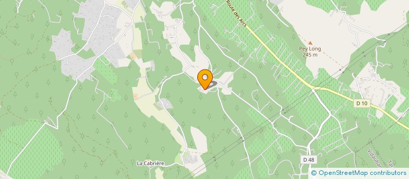 localisation de l'entreprise SCA LA BASTIDE STE MARIE  LORGUES