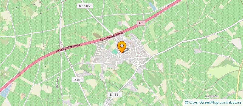 localisation de l'entreprise SCA LA CREMADE à PINET