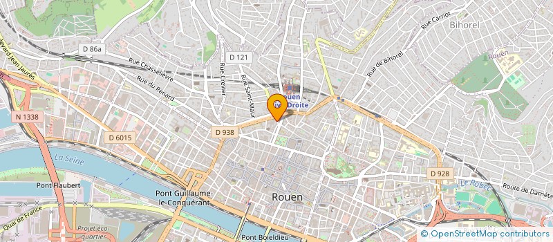 localisation de l'entreprise SCA LE BOULOIR à ROUEN