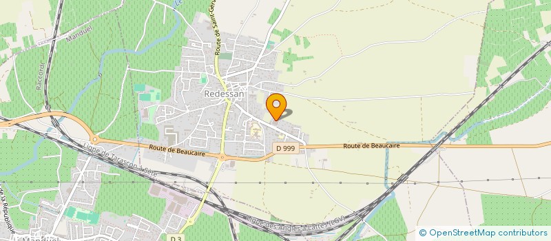localisation de l'entreprise SCA LE CELLIER DU BONDAVIN à REDESSAN