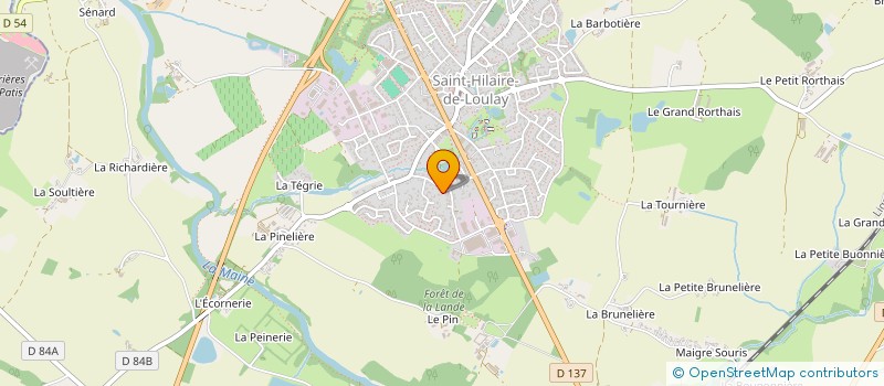 localisation de l'entreprise SCA LE GRAND CHAUME à MONTAIGU-VENDEE