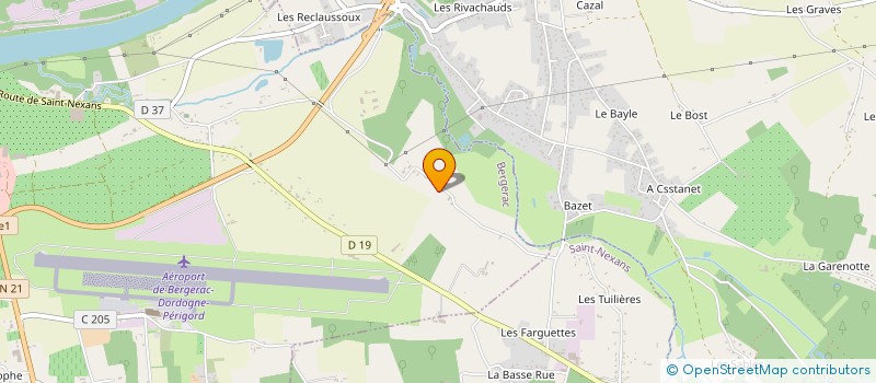 localisation de l'entreprise SCA LE SERAN à BERGERAC
