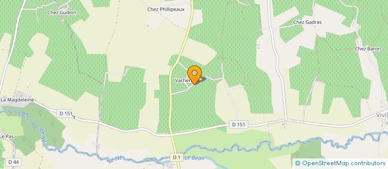 localisation de l'entreprise SCA LES JONCHERES à BELLEVIGNE