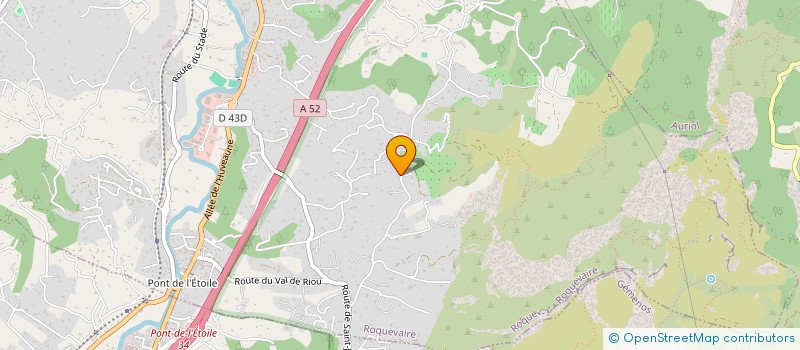 localisation de l'entreprise SCA LES ROMARINS  ROQUEVAIRE