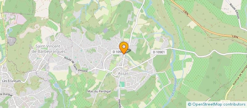 localisation de l'entreprise SCA LES VIGNERONS DU PIC à ASSAS