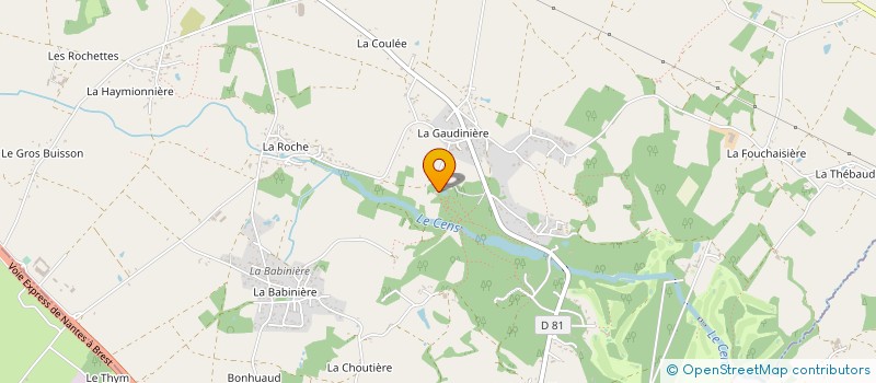 localisation de l'entreprise SCA MEURLET ROUSSEAU  VIGNEUX-DE-BRETAGNE