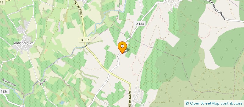 localisation de l'entreprise SCA MONTAGNAC DOMESSARGUES à MONTAGNAC