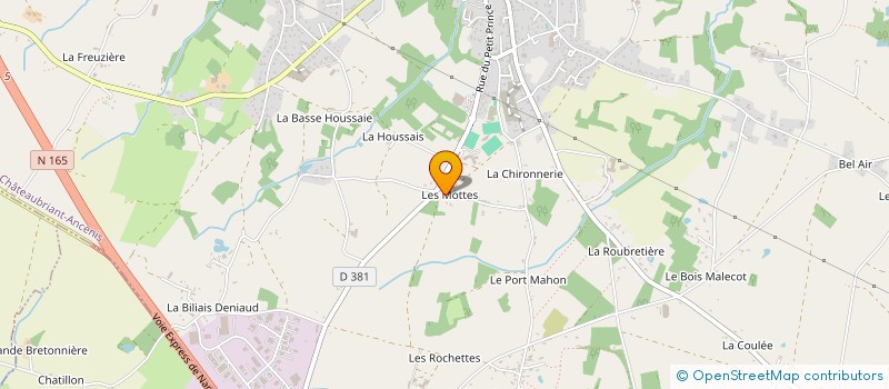 localisation de l'entreprise SCA MOZAIK DES GARETTES  VIGNEUX DE BRETAGNE
