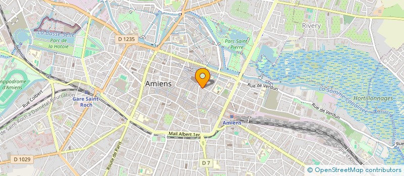 localisation de l'entreprise SCA NOTRE DAME  AMIENS