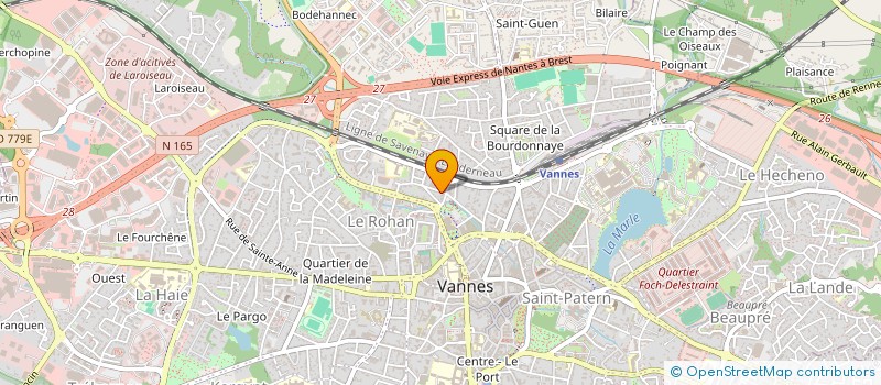 localisation de l'entreprise SCA OSTA à VANNES