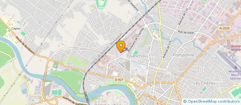 localisation de l'entreprise SCA QUALIFEL +  MONTAUBAN