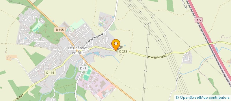 localisation de l'entreprise SCA RESEAUX  LE CHATELET-EN-BRIE
