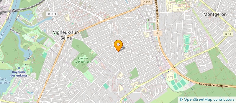 localisation de l'entreprise SCA RESIDENCE DU SUD  VIGNEUX-SUR-SEINE