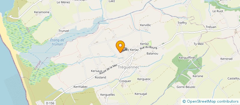 localisation de l'entreprise SCA RESIDENCE MANOIR DE KERHUEL  PLONEOUR-LANVERN