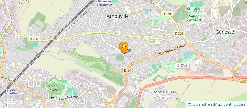 localisation de l'entreprise SCA SATELLITE COMMUNICATION AUDIOVISUELL à ARNOUVILLE