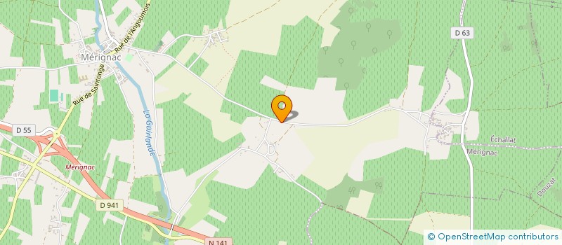 localisation de l'entreprise SCA VITI VINICOLE à MERIGNAC