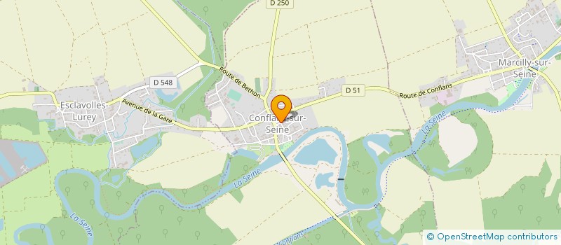localisation de l'entreprise SCA VTE LAIT CANTONS ANGLURE & SEZANNE à ALLEMANCHE-LAUNAY-ET-SOYER