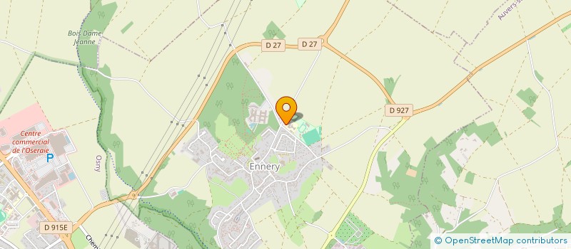 localisation de l'entreprise SCAA SECRET COMPTA ASSISTANCEADMINIST  ENNERY