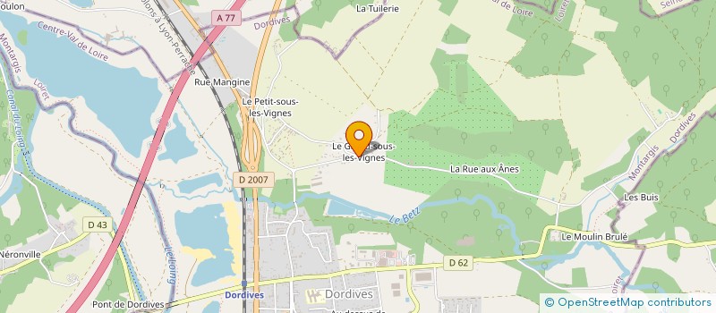 localisation de l'entreprise SCAASNET à DORDIVES