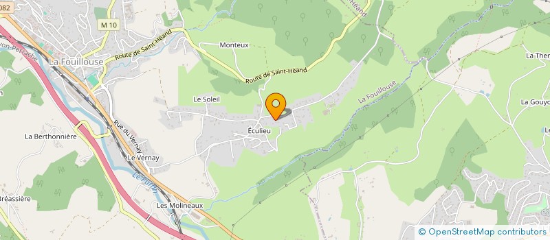 localisation de l'entreprise SCAB HOLDING  ANDREZIEUX-BOUTHEON