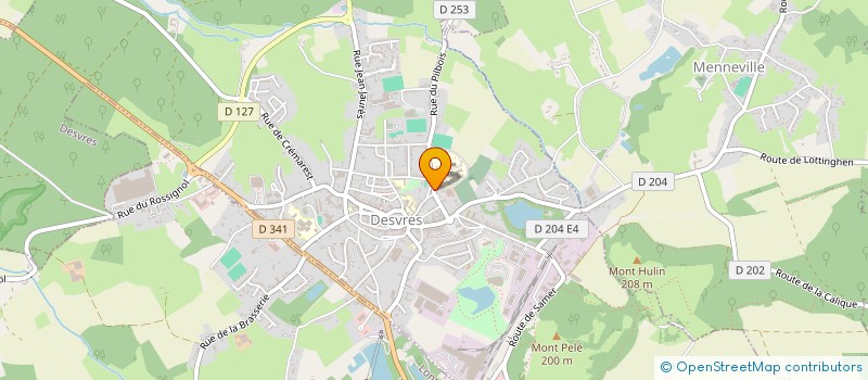 localisation de l'entreprise SCABDIS  SAINT-DIE-DES-VOSGES