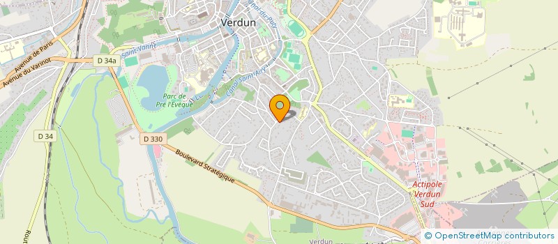 localisation de l'entreprise SCAD à VERDUN
