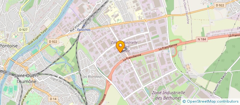 localisation de l'entreprise SCAD  SAINT-OUEN-L'AUMONE