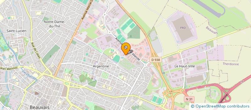 localisation de l'entreprise SCADA APPLICATIONS à BEAUVAIS