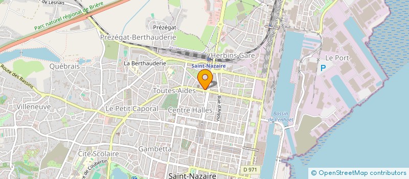 localisation de l'entreprise SCADE INGENIERIE à SAINT-NAZAIRE